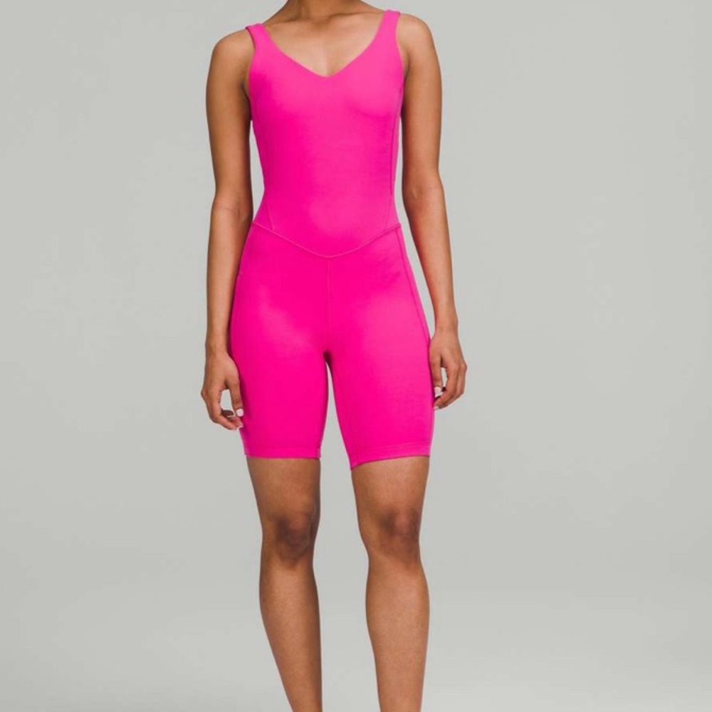 Lululemon align bodysuit. Sonic pink. Size 8